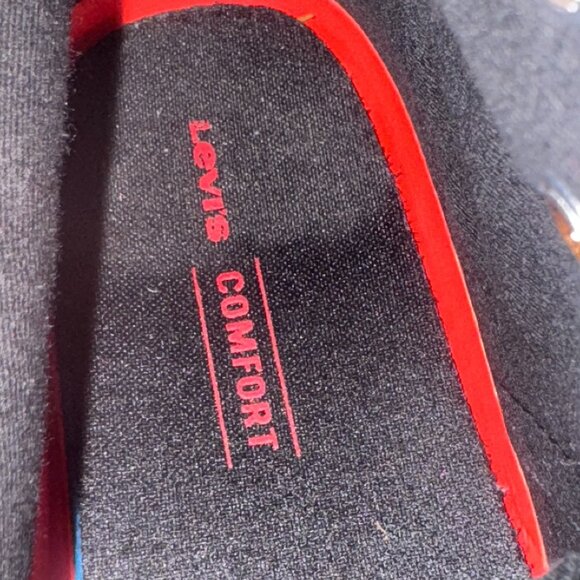 Levi’s Men's Zip Extra Hi Triple Black Canvas Shoes Sneaker Size 9 - Picture 11 of 11